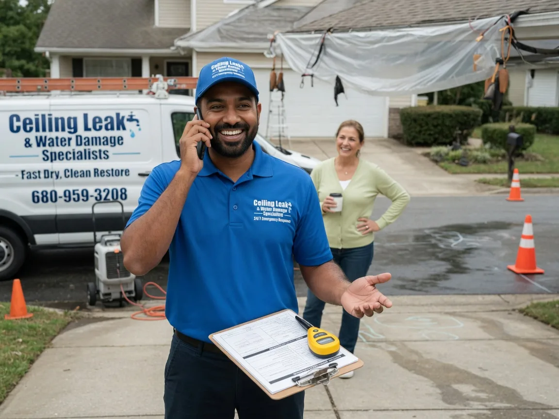 Ceiling Leak Cleanup Mount Pleasant Mills, PA FAQs